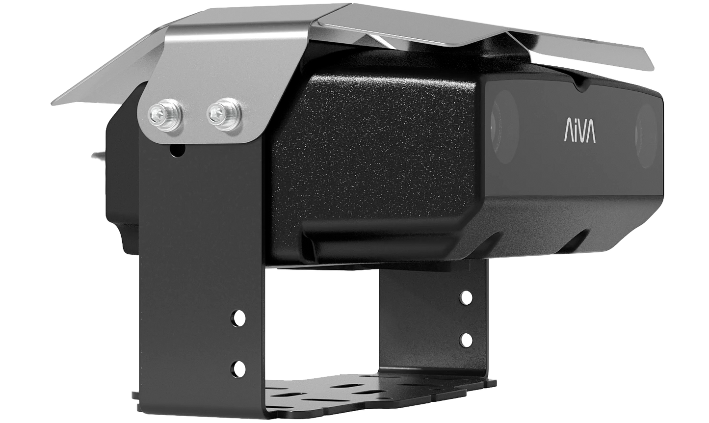 AiVA Camera Side View - Pedestrian Detection System
